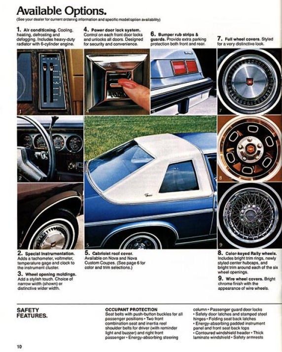1979 Chevrolet Nova Brochure Page 3